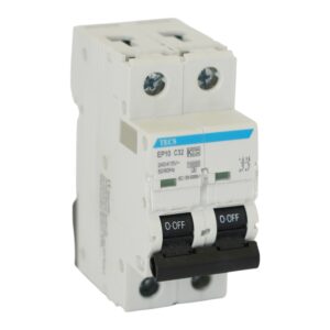 Interruptor Modular Riel DIN TECS MCB 10kA 2P 40A Curva C