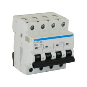 Interruptor Modular Riel DIN TECS MCB 10kA 4P 32A Curva C