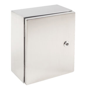 Caja Metálica de Fijación Mural IP66 Inox 304L 1000x800x300 mm Puerta Única