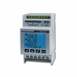 Analizador de Red NANO5H RS485 AL/PUL AUX80-260V a Riel DIN